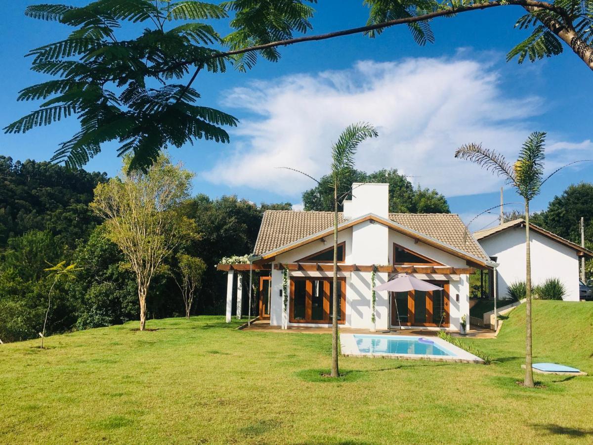 Casa De Campo Com Piscina Jaguariaiva Ngoại thất bức ảnh