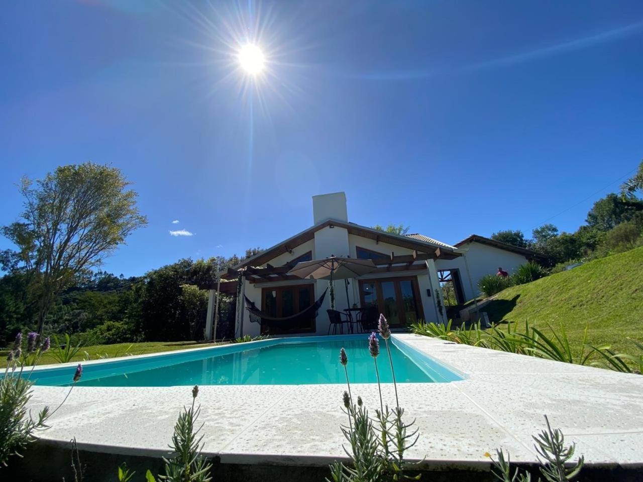 Casa De Campo Com Piscina Jaguariaiva Ngoại thất bức ảnh
